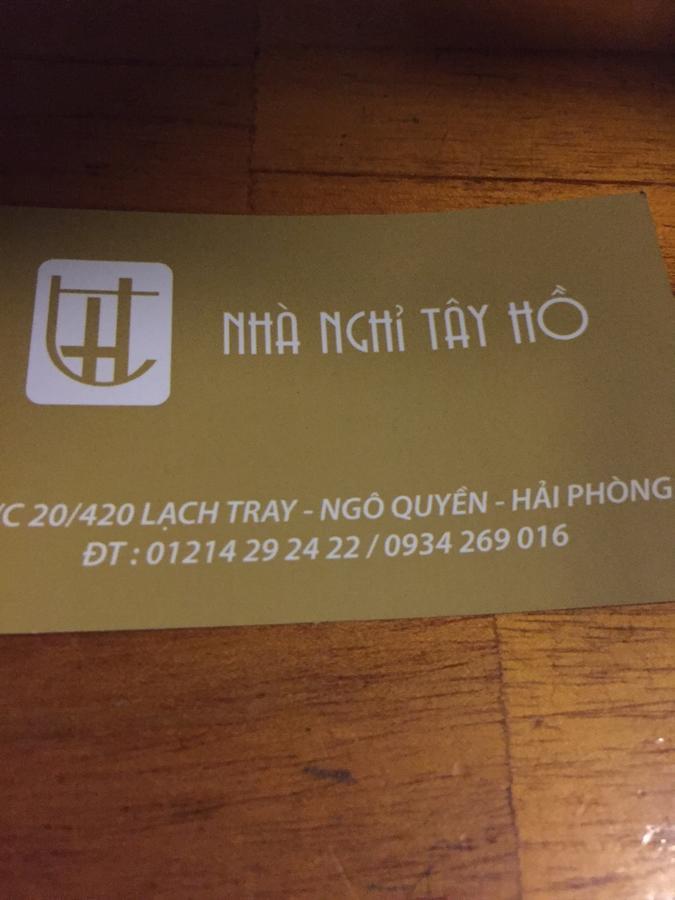 Motel Tay Ho Хайфон Экстерьер фото